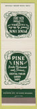 Matchbook Cover - Pine Inn Garden Restaurant Carmel by the Sea CA