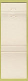 Matchbook Cover - Algeria Country Flag Algerie