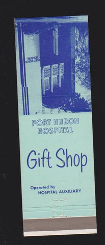 Matchbook Cover - Port Hurton MI Hospital Gift Shop