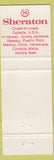 Matchbook Cover - Sheraton Hotels CHAIN