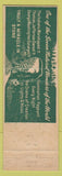 Matchbook Cover - Natural Bridge Hotel Cottages VA
