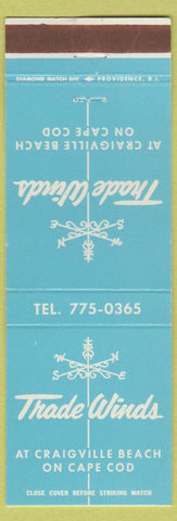 Matchbook Cover - Trade Winds Craigville Beach Cape Cod MA