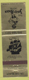 Matchbook Cover - Jolly Roger Hotel Fort Lauderdale FL pirate ship