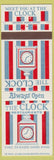 Matchbook Cover - The Clock Restaurants CHAIN