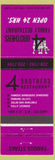 Matchbook Cover - Brothers Family Restaurant Calgary AB
