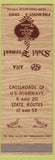 Matchbook Cover - Hotel Fremont OH