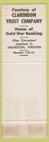 Matchbook Cover - Arlington Hospital Gift Shop VA WEAR