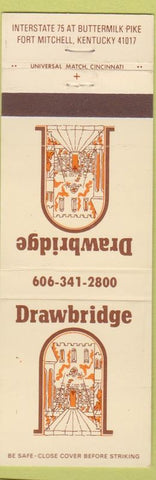 Matchbook Cover - Drawbridge Fort Mitchell KY Cincinnati OH