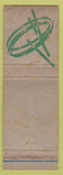 Matchbook Cover - WO Barnes Hack Saws Band Saws Detroit MI WEAR
