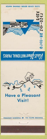 Matchbook Cover - Glacier National Park MT