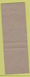 Matchbook Cover - Hotel Bancroft Springfield OH