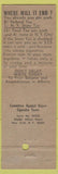 Matchbook Cover - Fight Cigarette Taxes Albany NY New York