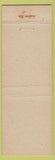 Matchbook Cover - Wag's Place  bar? NO TOWN