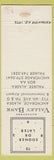 Matchbook Cover - Anchorage AK Crossroads of Air World plane bear Valley Bank