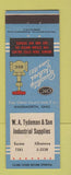 Matchbook Cover - Quality Valves Easton Allentown PA WA Tydeman