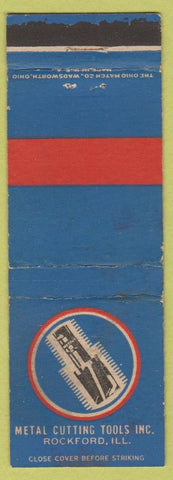 Matchbook Cover - Metal Cutting Tools Rockford IL