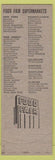 Matchbook Cover - Food Fair Grocery Lady Fair Coffee NY NJ PA DE VA MD FL
