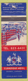 Matchbook Cover - Clarendon Hotel Montreal QC WEAR