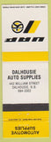 Matchbook Cover - UAP Auto Parts Dalhousie NB