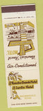 Matchbook Cover - El Rancho Grande Motel Jardin Hotel Brownsville TX