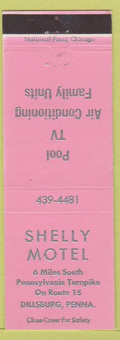 Matchbook Cover - Shelly Motel Dillsburg PA