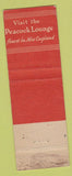 Matchbook Cover - The Lido Worcester MA Federal Deco