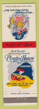 Matchbook Cover - Pirate's House Savannah GA STAINED