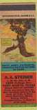 Matchbook Cover - AA Steiner Match Collector Fort Worth TX