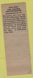 Matchbook Cover - AA Steiner Match Collector Fort Worth TX