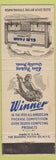 Matchbook Cover - Elm Farm Super Market Grocery