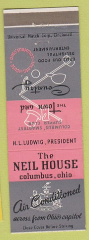 Matchbook Cover - Neil House Columbus OH Town and Country