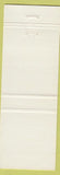 Matchbook Cover - Central Hotel Langham SK pinup