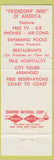 Matchbook Cover - Valley Rest Motel New Lebanon NY