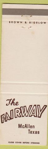 Matchbook Cover - Fairway McAllen TX WEAR