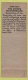Matchbook Cover - AA Steiner Match Collector Fort Worth TX horse riding