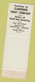 Matchbook Cover - Arlington Hospital Gift Shop Arlington VA black WORN