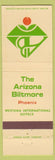 Matchbook Cover - Arizona Biltmore Hotel Phoenix AZ