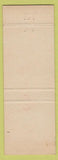 Matchbook Cover - Barnes Hotels Parris IL Indianapolis Logansport IN
