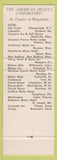Matchbook Cover - Yorktowne Hotel York PA Charles Klingler