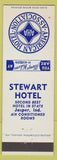 Matchbook Cover - Stewart Hotel Jasper IN