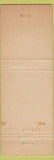 Matchbook Cover - Stewart Hotel Jasper IN