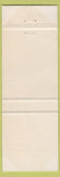 Matchbook Cover - Ivan and Sons Builders Moncton Bathurst NB blue