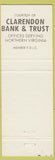 Matchbook Cover - Arlington Hospital Gift Shop Arlington VA purple