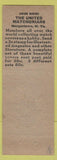Matchbook Cover - AA Steiner Match Collector Fort Worth TX kite scene