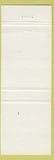 Matchbook Cover - Queens Hotel Battleford SK