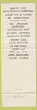 Matchbook Cover - Interstate Oasis Motel Brunswick ME