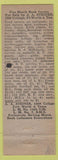 Matchbook Cover Art Steiner Fort Worth TX Match Collector pinup Skirting Trouble