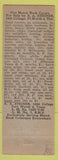 Matchbook Cover - Art Steiner Fort Worth TX Match Collector pinup Plane View