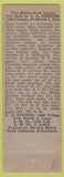 Matchbook Cover - Art Steiner Fort Worth TX Match Collector pinup Tree for Two
