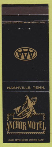 Matchbook Cover - Anchor Motel Nashville TN